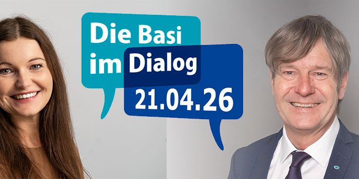 Die Basi im Dialog mit Ivon Ames und Dr. Christian Felten 21.04.2026